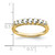 10k White Topaz and Diamond 7-stone Ring RM7411-WT-001-1YA