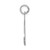 14kw Medium Satin Number 50 Charm WSM50