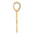 14k Polished Number 20 Pendant APN20