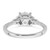 14K White Gold Lab Grown Diamond VS/SI FGH Semi-Mount Engagement Rin RM7815E-175-WLG