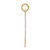 14k .013 Gauge Engravable Scalloped Disc Charm XM167/13