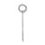 14kw Medium Satin Number 56 Charm WSM56