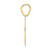 14k Polished Number 79 Pendant APN79