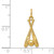 14K Baseball Bats and Ball Pendant YC1058