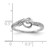 14K White Gold First Promise Lab Grown Diamond VS/SI FGH Promise Ri RM9091-020-WLG