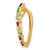14k Genuine 7 Stone Mother's Slide XMP4/7GY