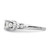 14K White Gold Lab Grown Diamond VS/SI FGH Semi-mount Engagement Rin RM9043E-100-WLG