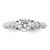 14K White Gold Lab Grown Diamond VS/SI FGH Semi-mount Engagement Rin RM9043E-100-WLG