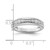 14K White Gold Lab Grown Diamond VS/SI FGH Wedding Band RM9107-040-WLG