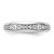 14K White Gold Lab Grown Diamond VS/SI FGH Wedding Band RM9107-040-WLG