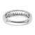 14K White Gold Lab Grown Diamond VS/SI FGH Wedding Band RM9107-040-WLG