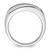 10K White Gold Lab Grown Diamond VS/SI FGH Men's 5-Stone Ring RM9057-100-0WLG