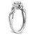 14K White Gold Lab Grown VS/SI FGH Dia Halo Complete Engagement Ring RM9439E-038-CWLG