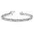 14k White Gold AAA Diamond Tennis Bracelet X818WAAA