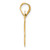 14k Polished Number 85 Pendant APN85