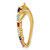 14k Polished 6-Stone Mothers Heart Slide Mounting XMP4/6
