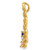 14k 3 Genuine Stone Family Pendant XMP54/3GY
