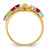 14k Synthetic Family Jewelry Ring XMR18/7SY