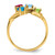 14k Synthetic Family Jewelry Ring XMR4/4SY