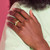 14k Genuine 3 Stone Mother's Ring XMR18/3GY