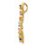 14k 7 Genuine Stone Family Pendant XMP54/7GY
