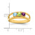 14k Genuine 3 Stone Mother's Ring XMR7/3GY
