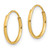 14k Madi K Endless Hoop Earrings SE184
