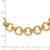 14k Polished Link Necklace SF2617-18