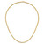 14k Polished and D/C Fancy Twisted 18in Necklace SF2968-18