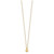 14k Polished Puffed Heart 16.5 inch Necklace SF2869-16.5