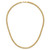 14K Polished Fancy D/C Link Necklace SF2997-18