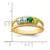 14k Synthetic Family Jewelry Ring XMR8/4SY