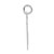 14kw Medium Satin Number 51 Charm WSM51