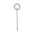 14kw Medium Satin Number 46 Charm WSM46
