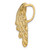14K Lion's Paw Shell Slide SL604