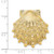 14K Lion's Paw Shell Slide SL604
