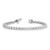 14k White Gold A Diamond Tennis Bracelet X2840WA