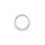 10k White Gold 3mm Milgrain Half Round Wedding Band Size 10 1WM030-10