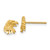 14K Diamond-cut Eagle Earrings TF539