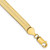 14K 7 inch 5.5mm Silky Herringbone with Lobster Clasp Bracelet SLK055-7
