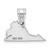 14KW Virginia State Pendant XNA707W-VA