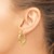 14k Light Twisted Hoop Earrings TF591