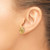 14K Polished Love Knot Post Earrings TF2342
