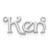Sterling Silver/Rhodium-plated Name Plate XNA939SS