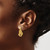 14k Yellow Gold Monogram Dangle Earrings XNE21Y