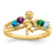 14k Synthetic Family Jewelry Ring XMR18/4SY