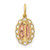 14k Two-tone Guadalupe Pendant XR1252