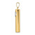 14k Polished Hollow Mezuzah w/Star of David Pendant XR2039