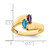 14k Synthetic Family Jewelry Ring XMR90/2SY