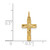 14k INRI Crucifix Charm XR294